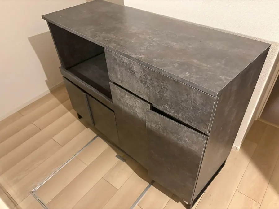 実際に買取したダークカラーのチェスト